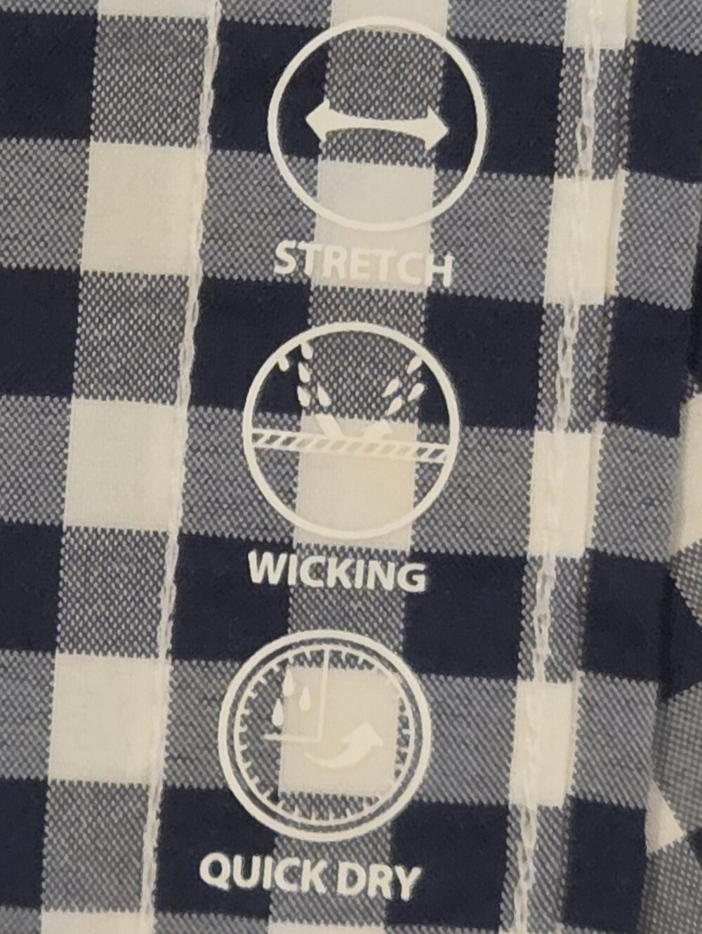 Vineyard Vines Featherweight Performance Button-Down Gingham Shirt - Size XL - Picture 7 of 9